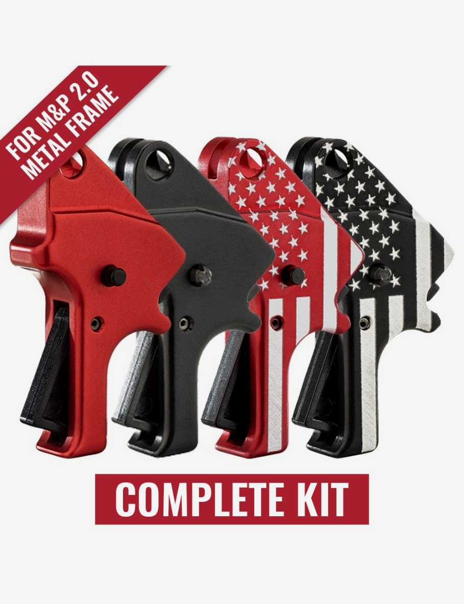 Flat-Faced Forward Set Trigger Kit for Aluminum Frame M&P M2.0