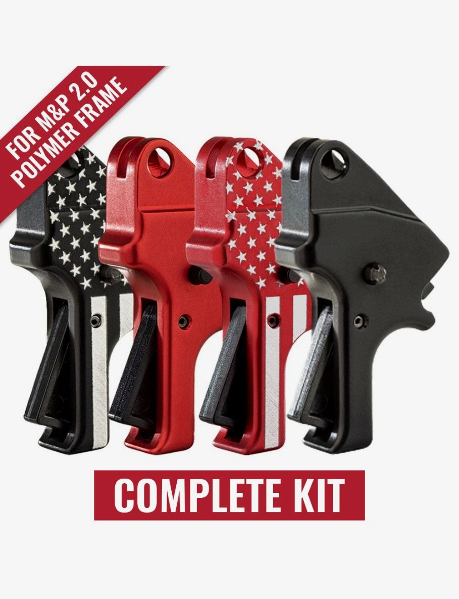 Flat-Faced Forward Set Trigger Kit for Polymer Frame M&P M2.0